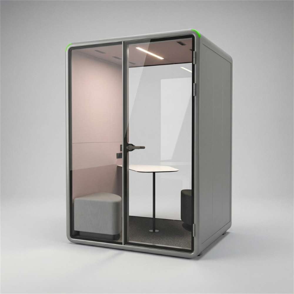 Mobiele geluiddichte mini-ruimtecapsuleresidentie