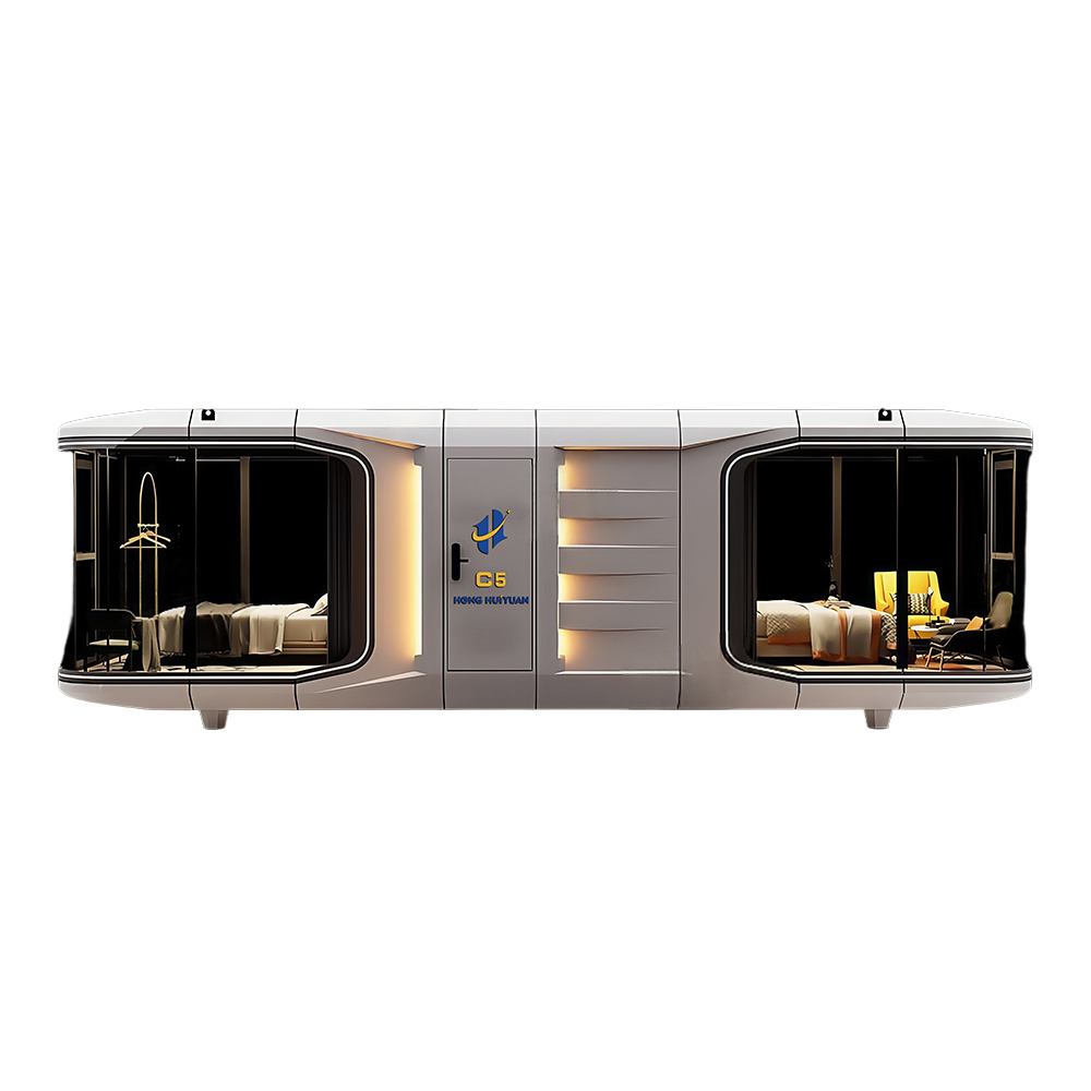 C5 afneembare mobiele capsuleresorthutten