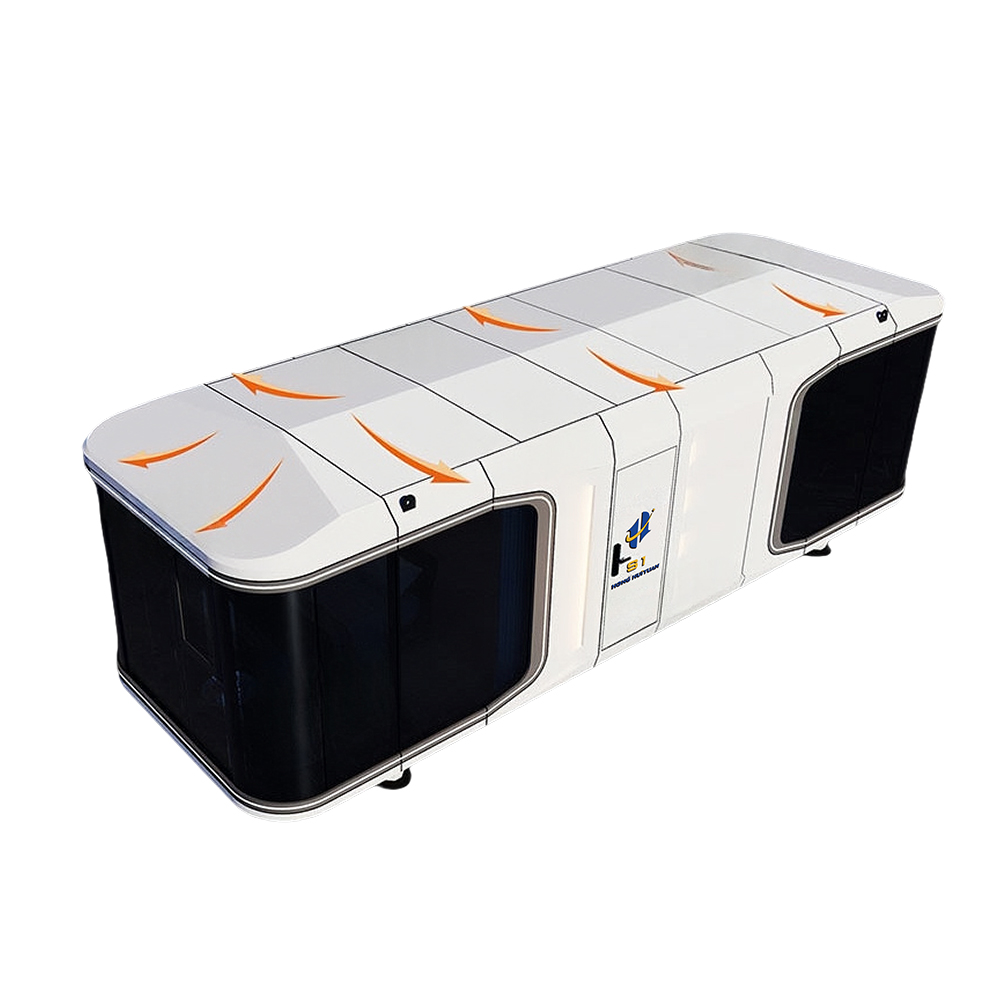 C5 afneembare mobiele capsuleresorthutten
