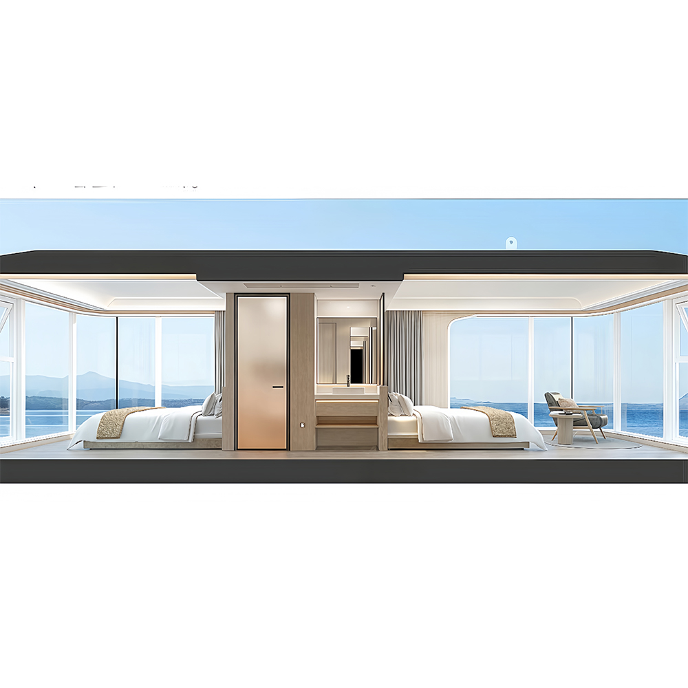 C5 afneembare mobiele capsuleresorthutten