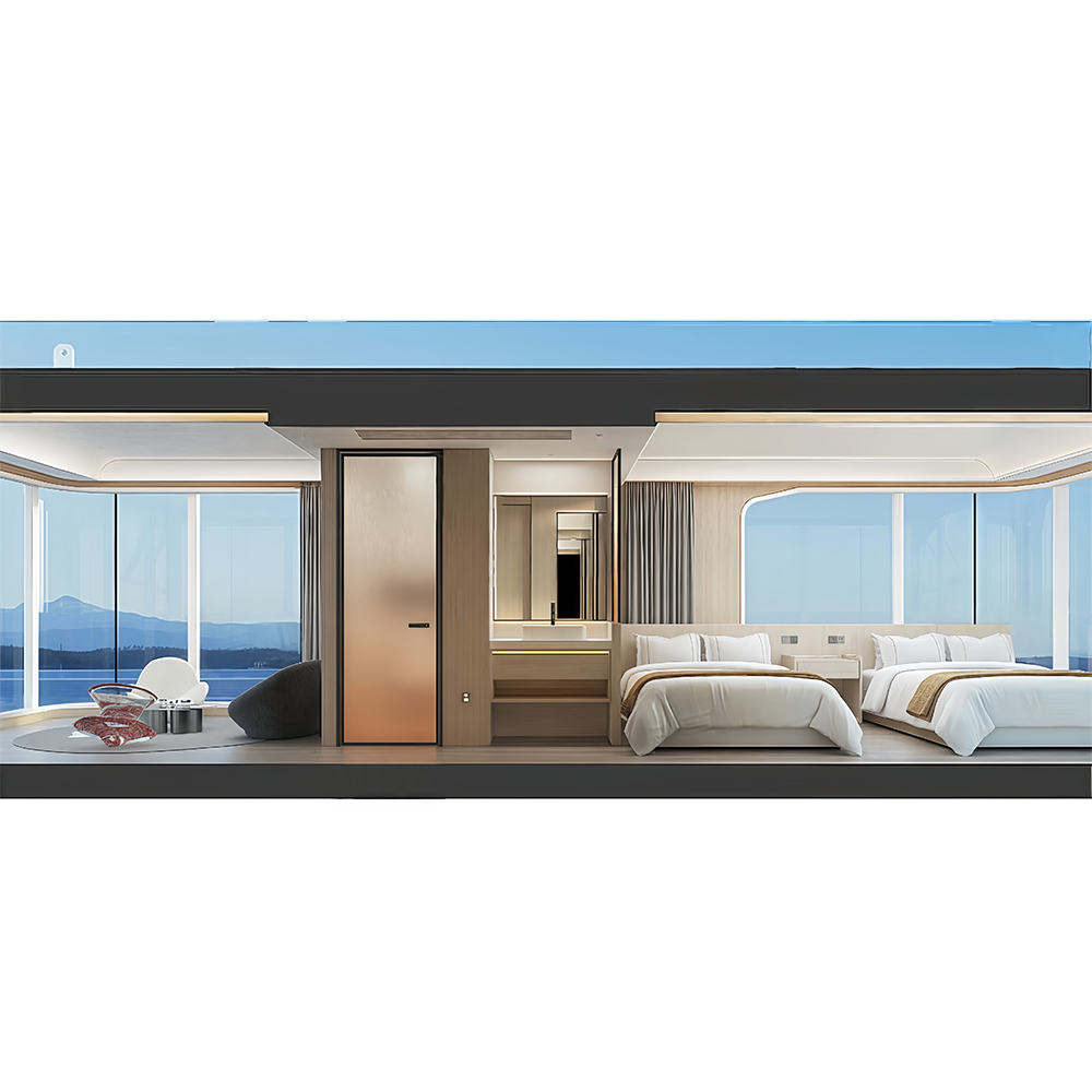 C5 afneembare mobiele capsuleresorthutten