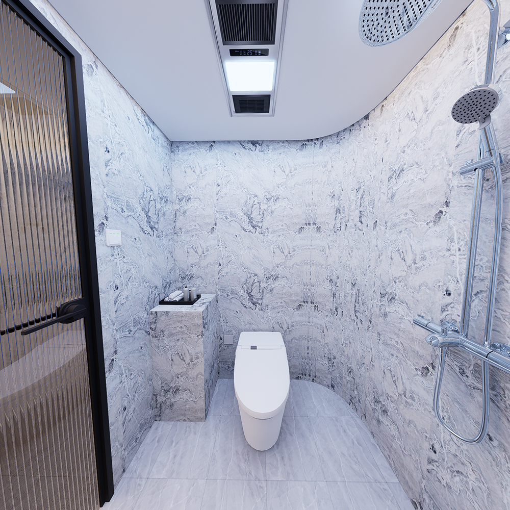 S1 Geprefabriceerde ingesloten modulaire woning