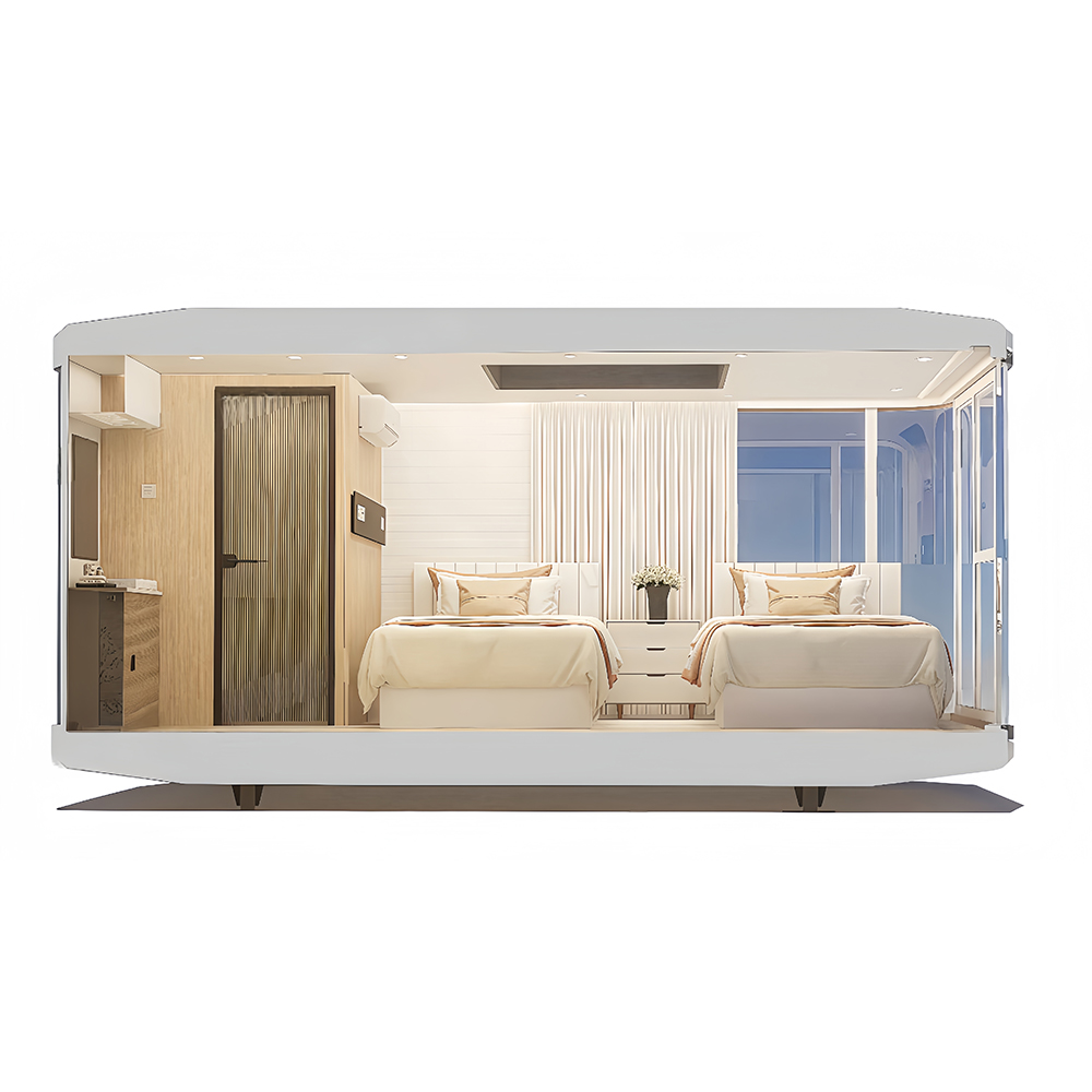 S1 Geprefabriceerde ingesloten modulaire woning