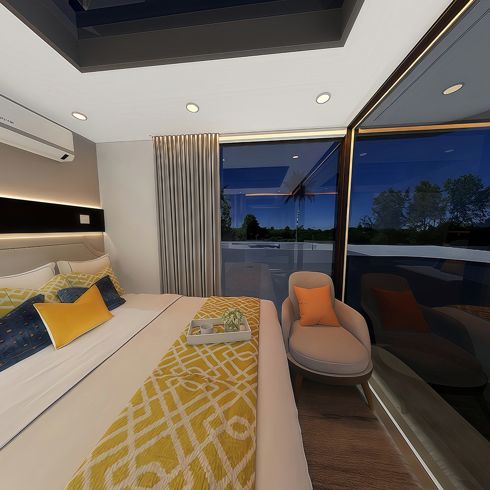 S1 Standaard geprefabriceerd modulair capsulehuis