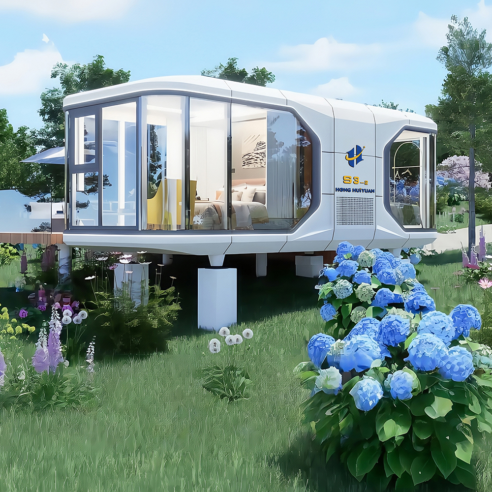 S3-2 Panoramische modulaire capsulewoningen