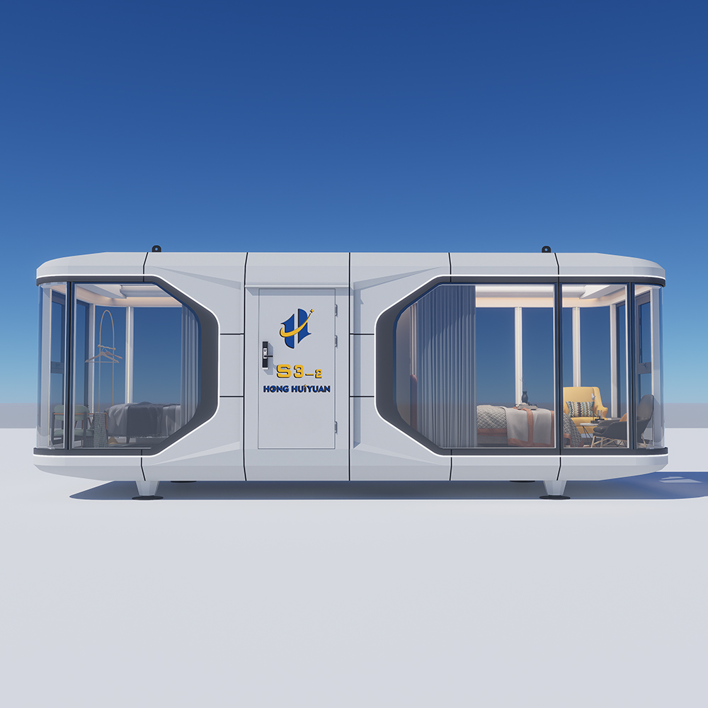 S3-2 Panoramische modulaire capsulewoningen