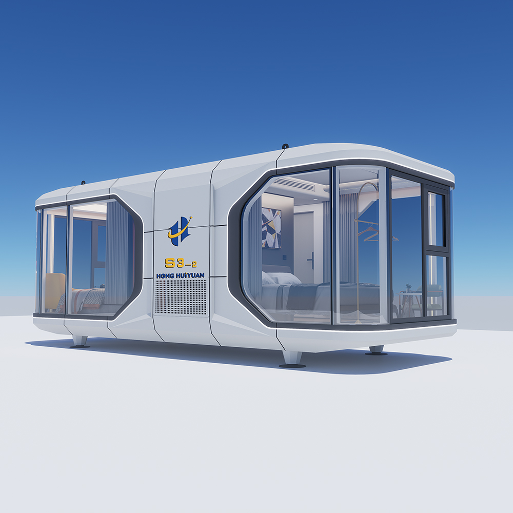 S3-2 Panoramische modulaire capsulewoningen