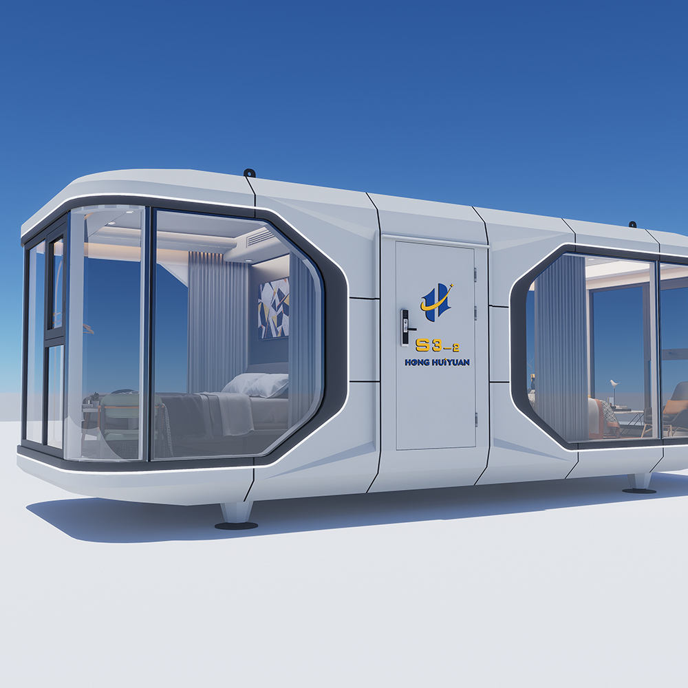 S3-2 Panoramische modulaire capsulewoningen