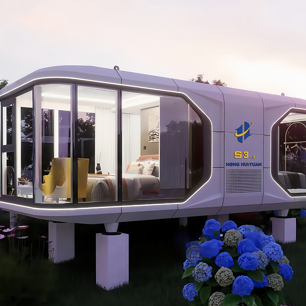 S3-2 Panoramische modulaire capsulewoningen