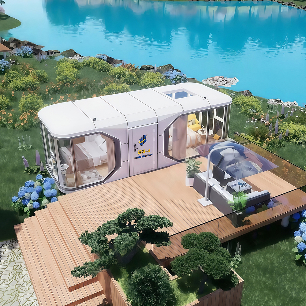 S3-2 Panoramische modulaire capsulewoningen