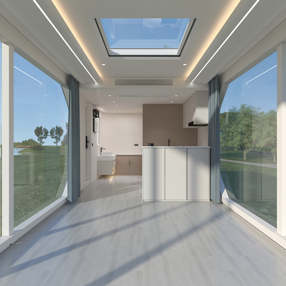 S3 Prefab mobiel gesloten capsulehuis