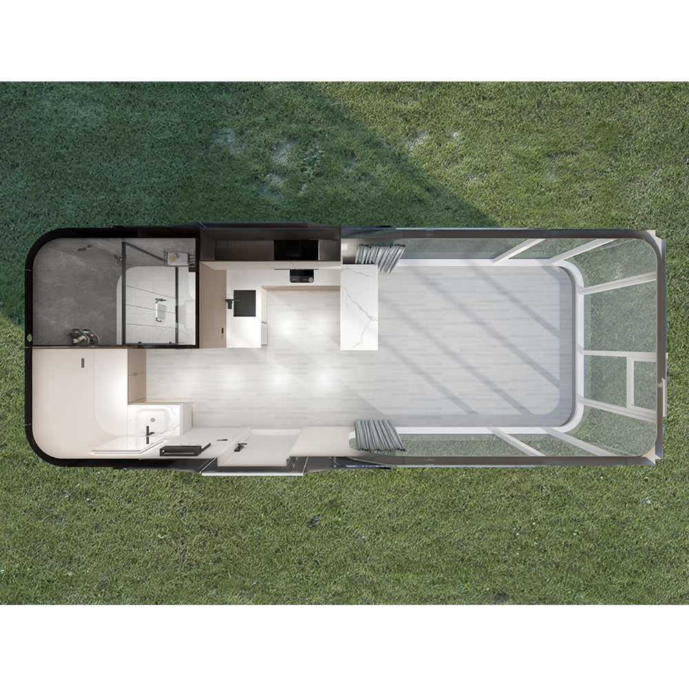 S3 Prefab mobiel gesloten capsulehuis