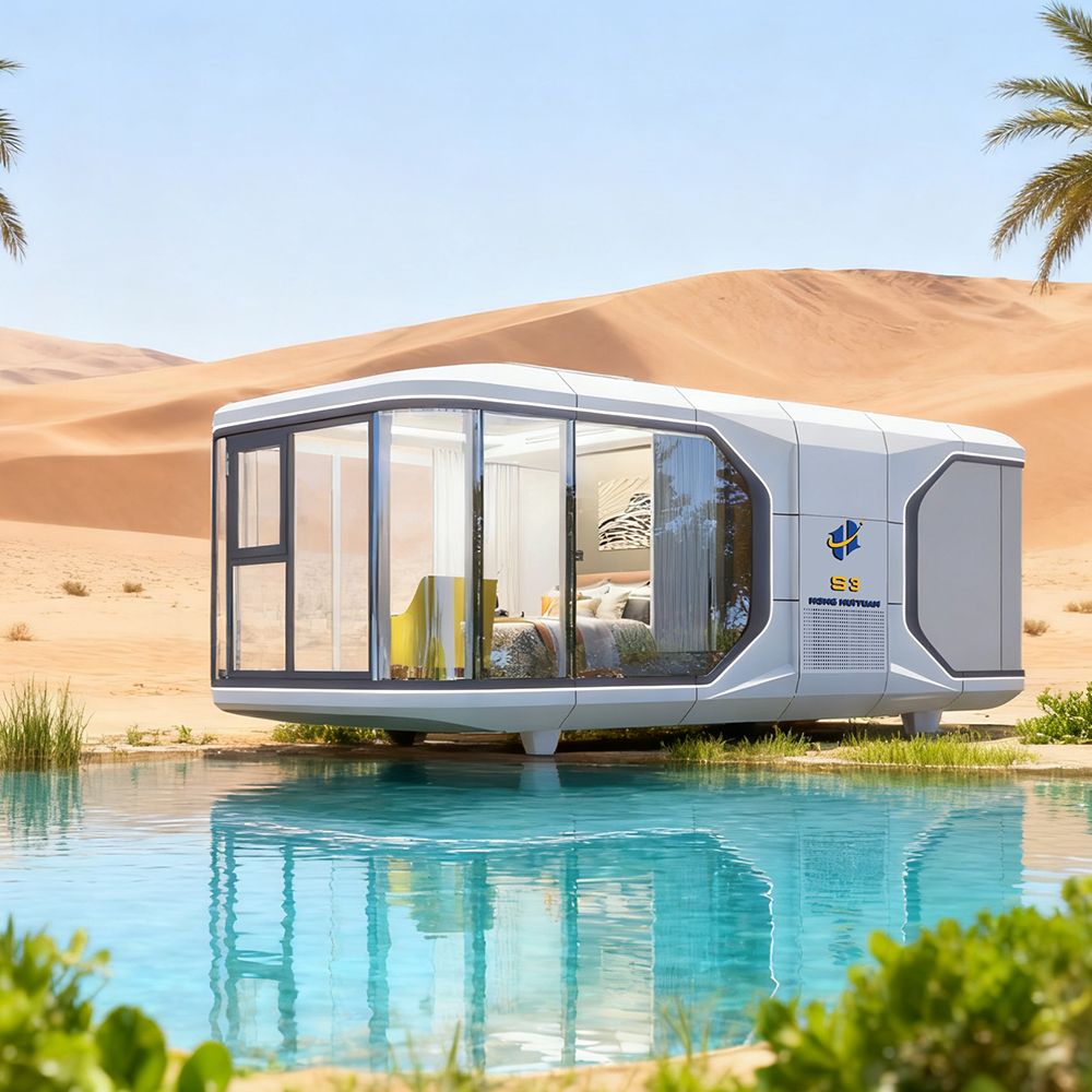 S3 Prefab mobiel gesloten capsulehuis