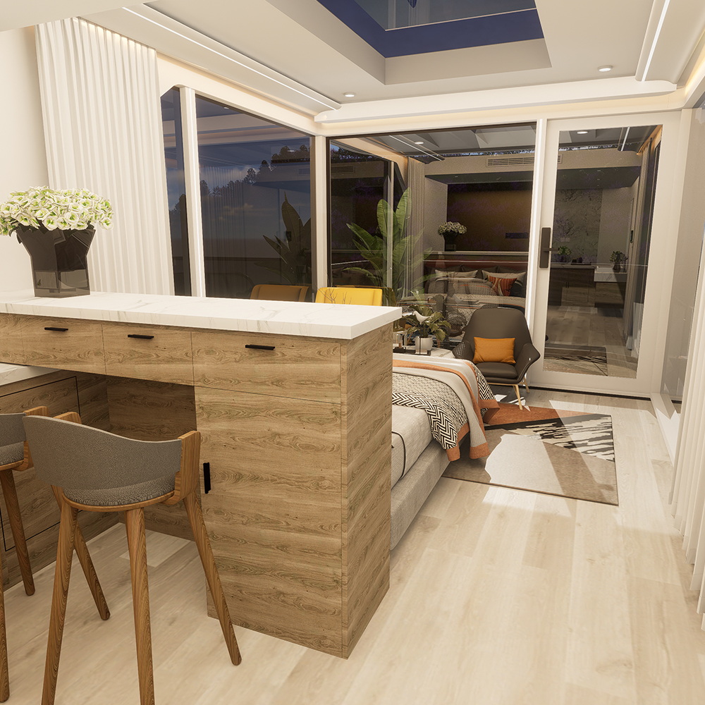 S3 Standaard Prefab Smart Modulair Huis