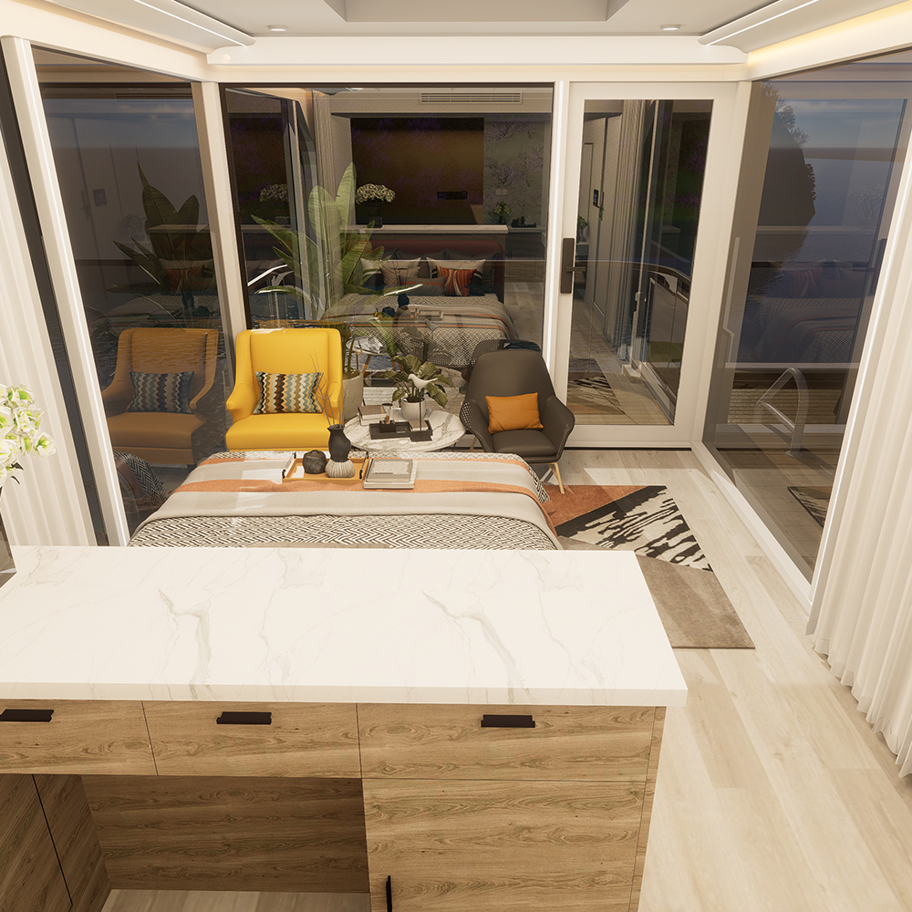 S3 Standaard Prefab Smart Modulair Huis